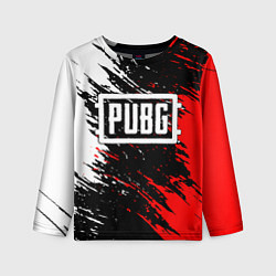 Лонгслив детский PUBG, цвет: 3D-принт