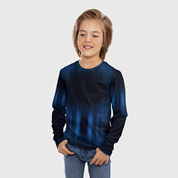 Лонгслив детский НЕОНОВЫЙ ДОЖДЬ, цвет: 3D-принт — фото 2