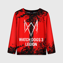 Лонгслив детский Watch Dogs: Legion, цвет: 3D-принт