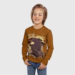 Лонгслив детский Смирись с этим, цвет: 3D-принт — фото 2