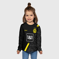 Лонгслив детский BORUSSIA выездная сезон 2021, цвет: 3D-принт — фото 2