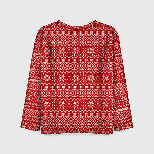 Детский лонгслив Deer in a medical mask / 3D-принт – фото 2