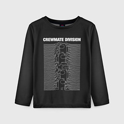 Детский лонгслив CrewMate Division