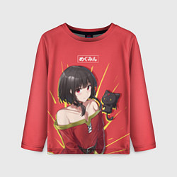 Детский лонгслив Megumin