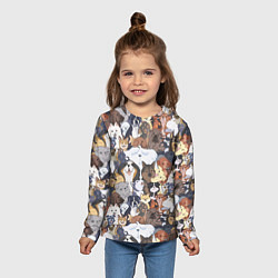 Лонгслив детский Dogs, цвет: 3D-принт — фото 2