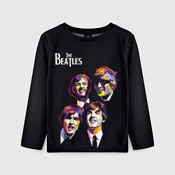 Лонгслив детский The Beatles, цвет: 3D-принт