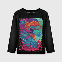 Лонгслив детский Hyper beast art, цвет: 3D-принт