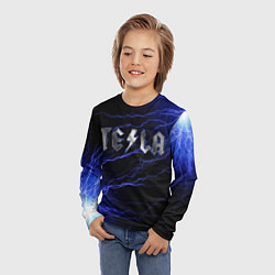 Лонгслив детский TESLA, цвет: 3D-принт — фото 2