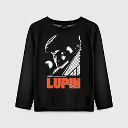 Лонгслив детский Lupin - Сериал Люпен, цвет: 3D-принт