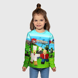 Лонгслив детский UNTURNED, цвет: 3D-принт — фото 2