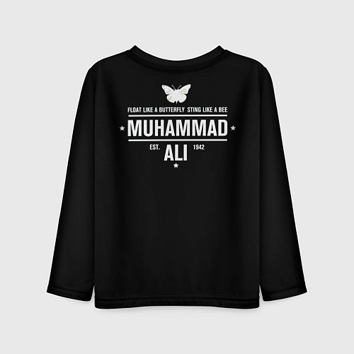 Детский лонгслив Muhammad Ali / 3D-принт – фото 2