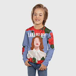 Лонгслив детский LANA DEL REY, цвет: 3D-принт — фото 2
