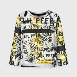 Детский лонгслив LIL PEEP Vintage Graffiti Wall