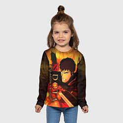 Лонгслив детский DOTA: Кровь дракона, цвет: 3D-принт — фото 2
