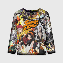 Лонгслив детский ШАМАН КИНГ Король Шаманов, цвет: 3D-принт