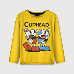 Детский лонгслив CUPHEAD