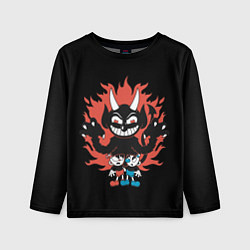 Лонгслив детский CUPHEAD, цвет: 3D-принт