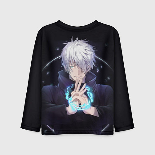 Детский лонгслив ГОДЖО САТОРУ GOJO SATORU / 3D-принт – фото 2