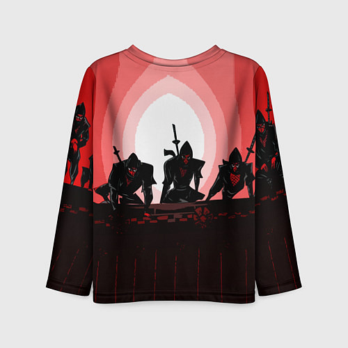 Детский лонгслив CYBERPUNK SAMURAI 2077 / 3D-принт – фото 2