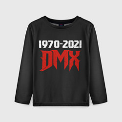 Лонгслив детский DMX 1970-2021, цвет: 3D-принт