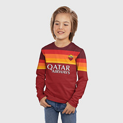 Лонгслив детский Мхитарян футболка Рома, цвет: 3D-принт — фото 2