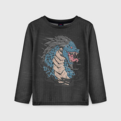 Лонгслив детский Дракон, цвет: 3D-принт