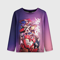 Лонгслив детский Gurren Lagann, цвет: 3D-принт