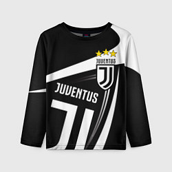 Детский лонгслив JUVENTUS ЮВЕНТУС ПОЛОСЫ