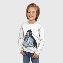 Лонгслив детский Лань Чжань, цвет: 3D-принт — фото 2