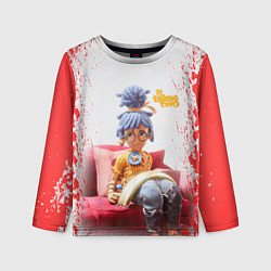 Детский лонгслив It takes two mini logo