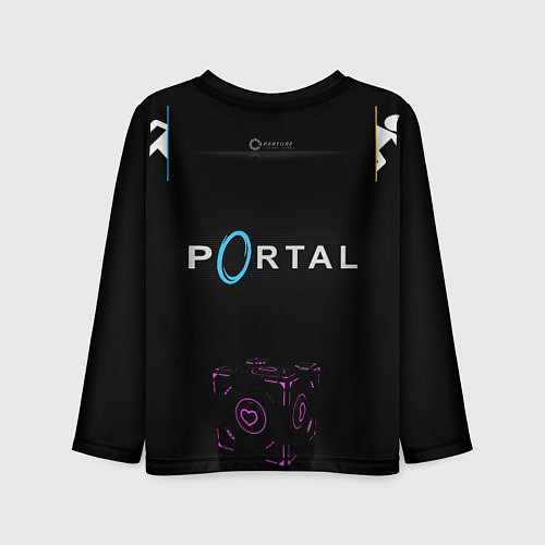 Детский лонгслив Portal 2,1 / 3D-принт – фото 2