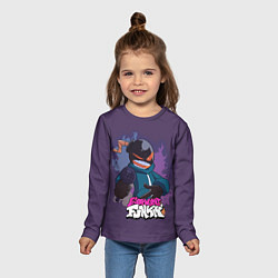 Лонгслив детский Friday Night Funkin УИТТИ, цвет: 3D-принт — фото 2
