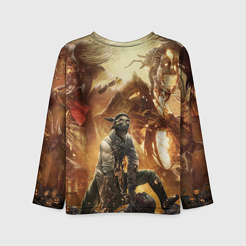 Детский лонгслив Dead by Daylight убийцы / 3D-принт – фото 2