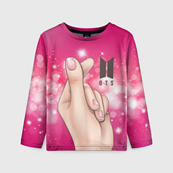 Лонгслив детский BTS БТС Z, цвет: 3D-принт