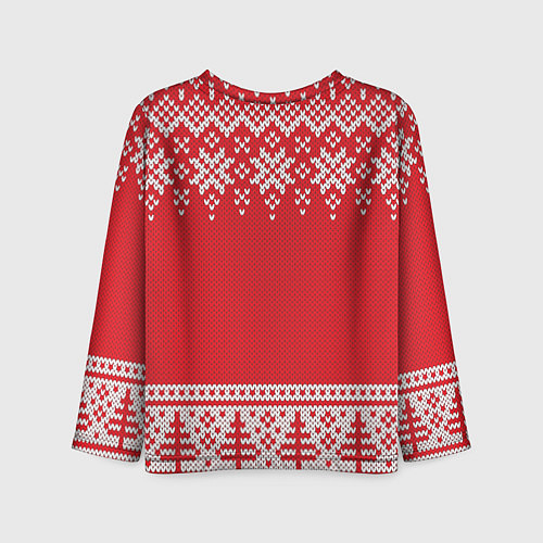 Детский лонгслив Зимний лес / 3D-принт – фото 2