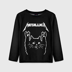 Детский лонгслив METALLICA МЕТАЛЛИКА