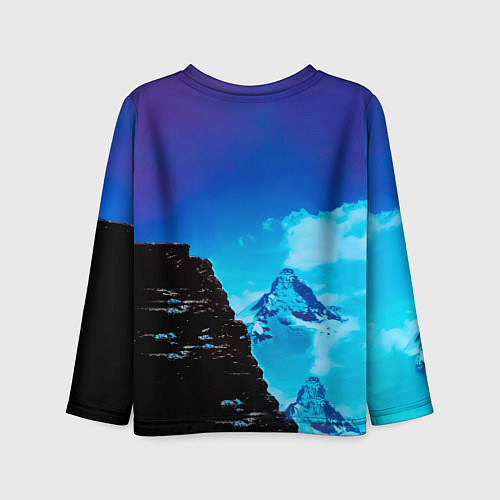 Детский лонгслив Construction Time Again - Depeche Mode / 3D-принт – фото 2