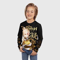 Лонгслив детский Нин Гуан Genshin Impact, цвет: 3D-принт — фото 2
