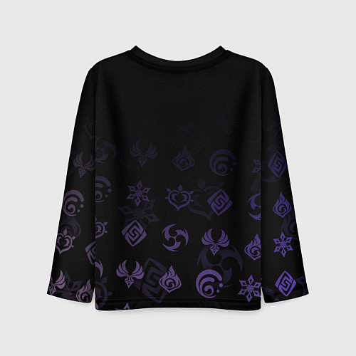 Детский лонгслив Сёгун Райдэн Genshin Impact / 3D-принт – фото 2