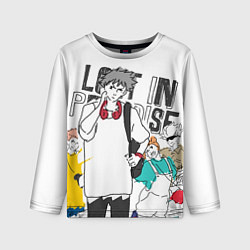 Лонгслив детский Мегуми - Jujutsu Kaisen, цвет: 3D-принт