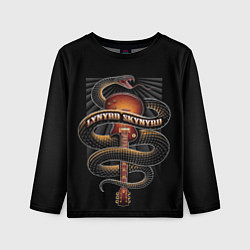 Лонгслив детский LYNYRD SKYNYRD SNAKE, цвет: 3D-принт