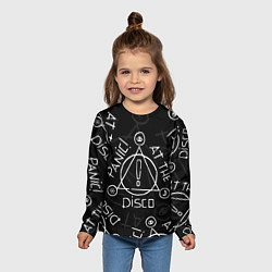 Лонгслив детский Panic! At the Disco - Pray For The Wicked, цвет: 3D-принт — фото 2