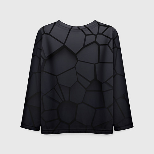 Детский лонгслив Мерседес 3D плиты / 3D-принт – фото 2