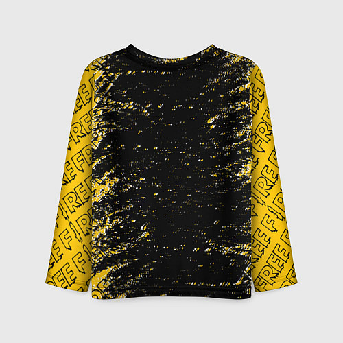 Детский лонгслив Garena free fire, / 3D-принт – фото 2