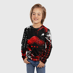 Лонгслив детский Король Захард Башня Бога Знак, цвет: 3D-принт — фото 2