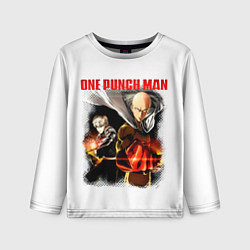Лонгслив детский Сайтама и Генос One Punch-Man, цвет: 3D-принт