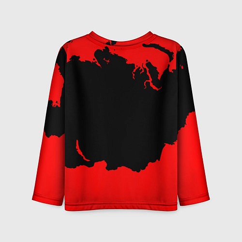 Детский лонгслив Гражданская оборона: СССР / 3D-принт – фото 2