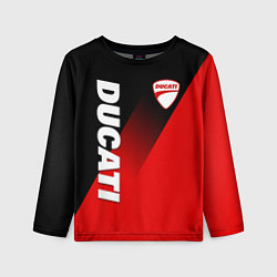 Детский лонгслив DUCATI RED DEVIL MOTOCYCLE