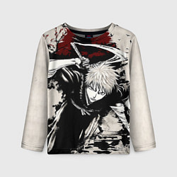 Лонгслив детский Ичиго Куросаки Bleach, цвет: 3D-принт