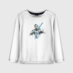 Детский лонгслив Messi Argentina Team